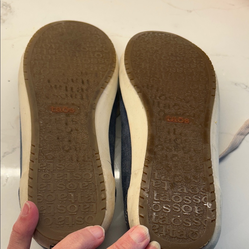 Taos Footwear Blue Sneakers - Picture 6 of 6